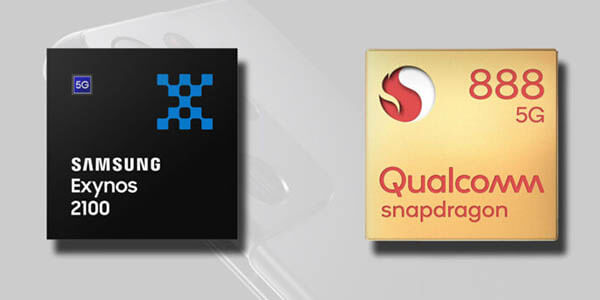 Exynos 2100 و Snapdragon 888
